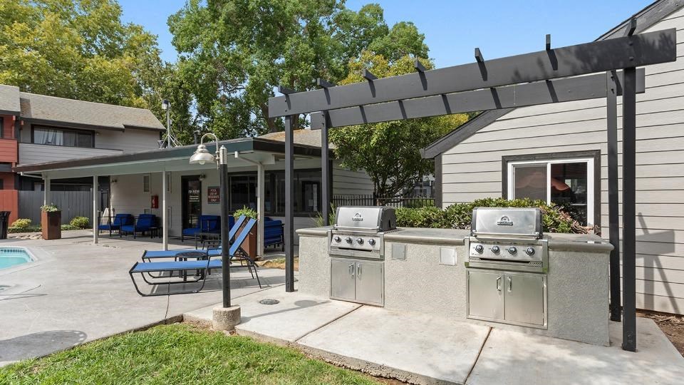 our apartments showcase a beautiful patio