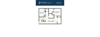 bedroom apartment floor plan | apartments for rent in pittsburgh pa | the alden
