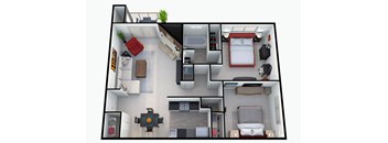 the bedroom floor plan of a 2100 sq ft house