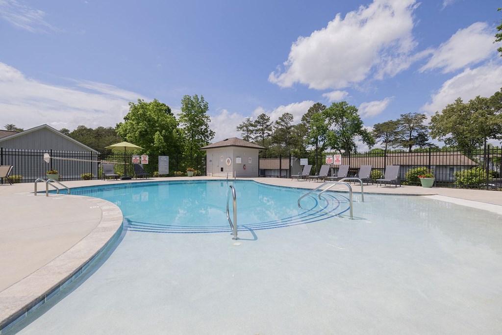 our apartments have a resort style swimming pool