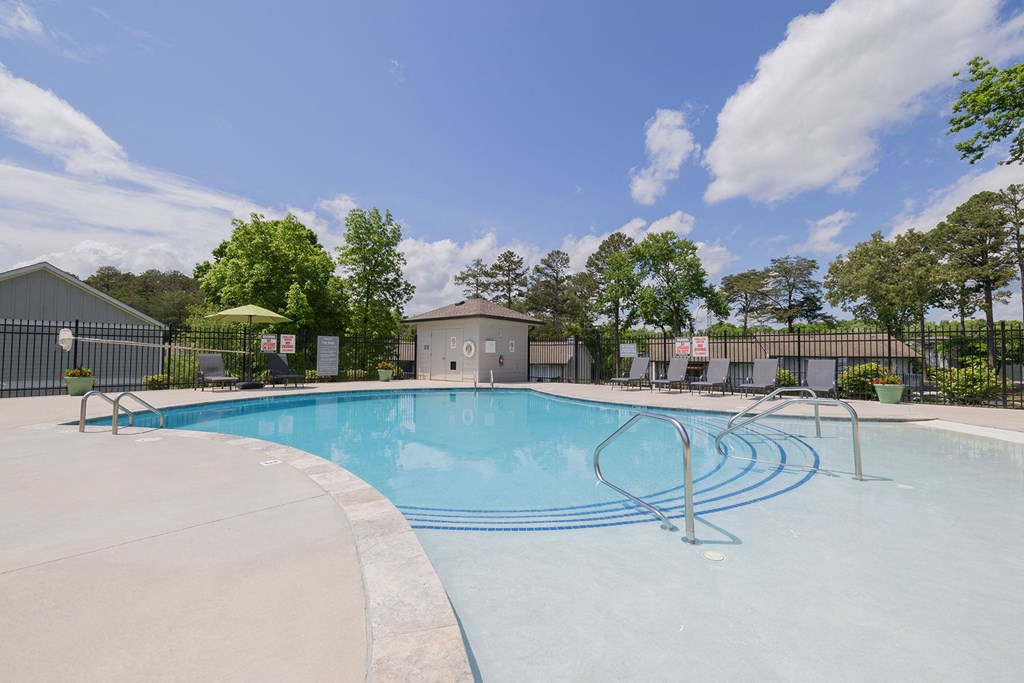 our apartments have a resort style swimming pool