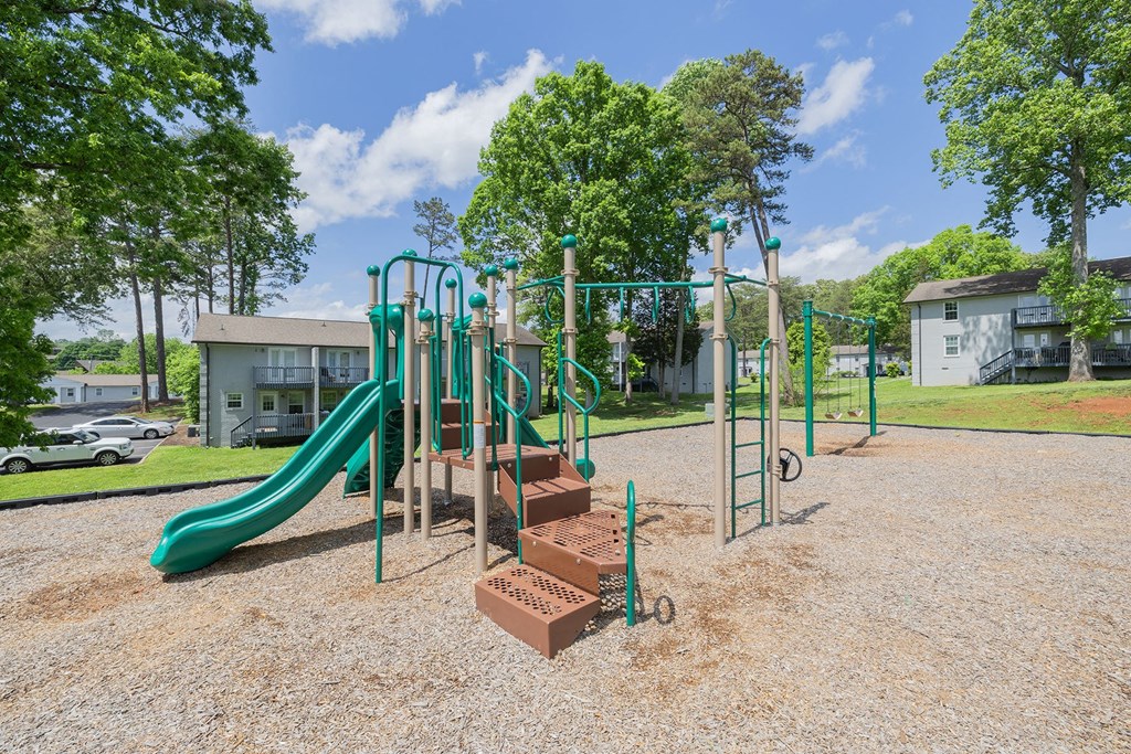 our apartments have a playground for your kids to play