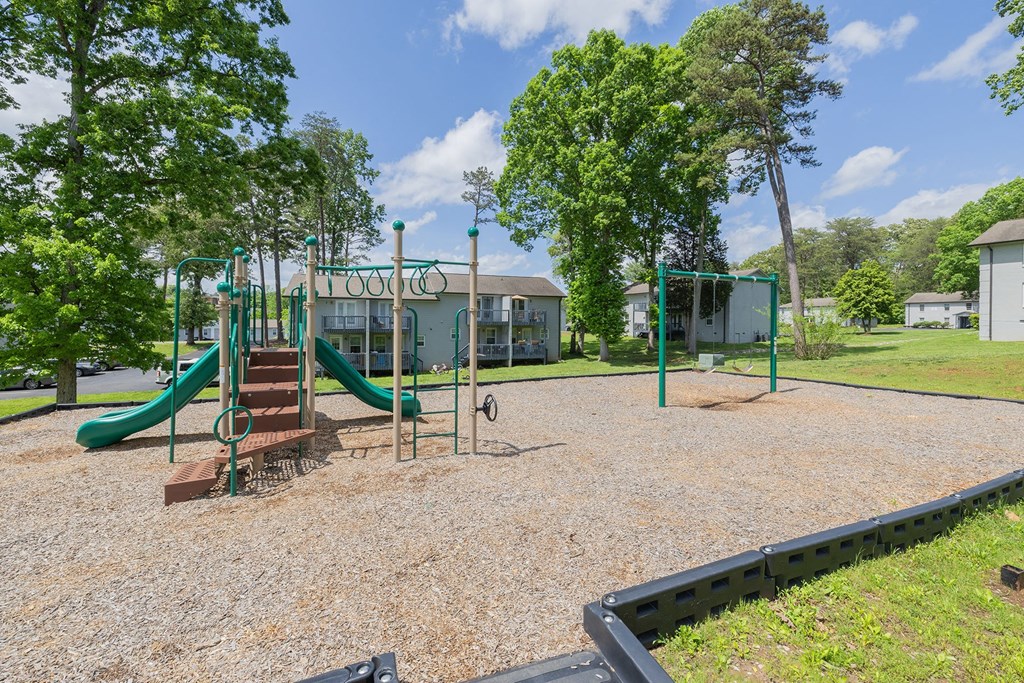 our apartments have a playground for your kids to play