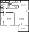 Premium 1 Bedroom / 1 Bath
