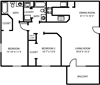 Premium 2 Bedrooms / 2 Baths
