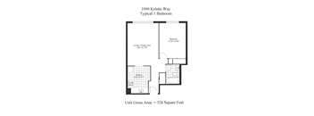 a floor plan of the unit