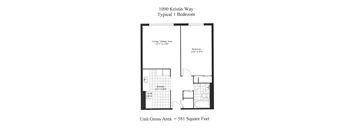 a floor plan of the unit