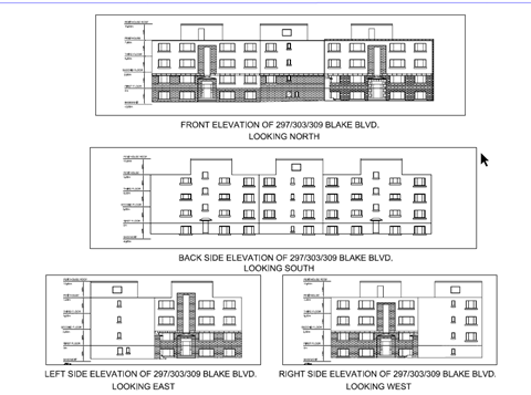 a floor plan of a building