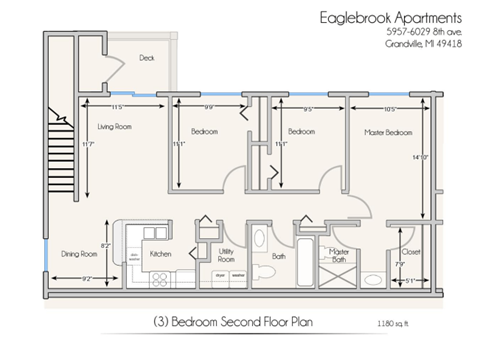 the floor plan apartments