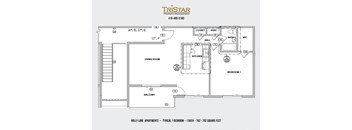 a floor plan of a house