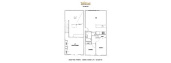 a floor plan of a house