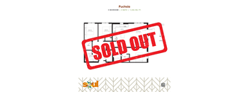 a red sold out sign with a sold out text