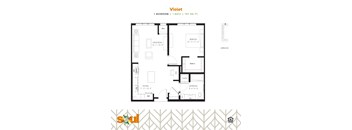 a floor plan of a house for rent