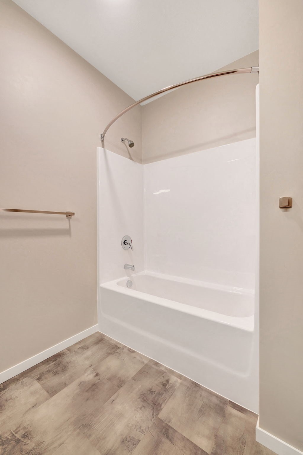 an image of an airport with red lights on the floor