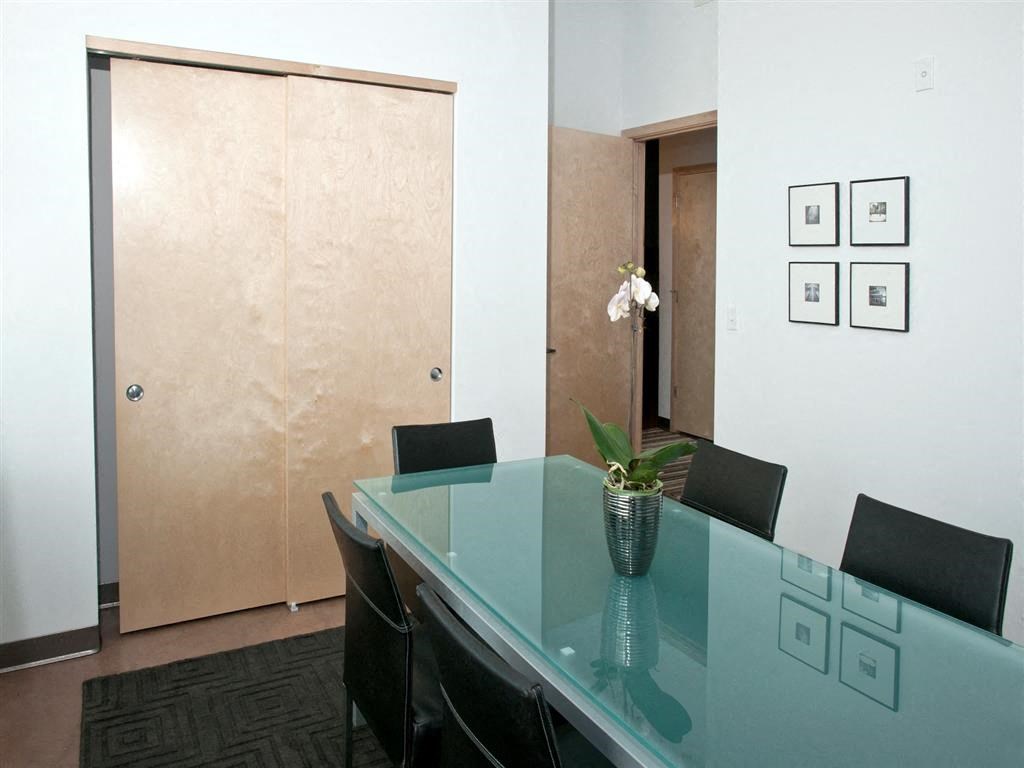 business center with conference table