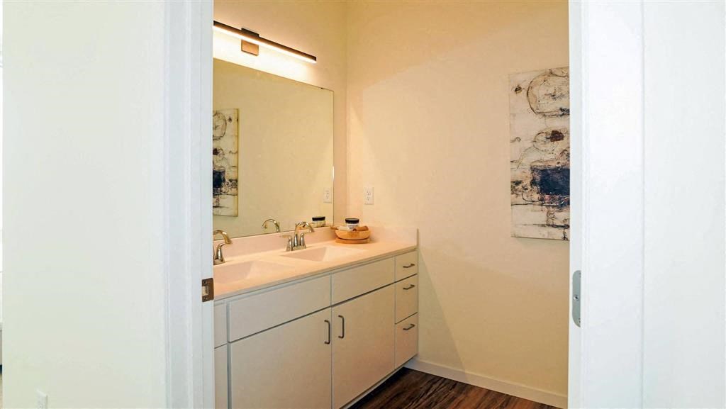 Bathroom with Double Sinks