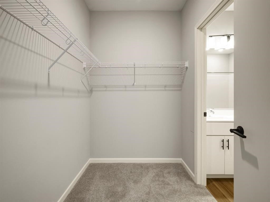 large walk-in closet