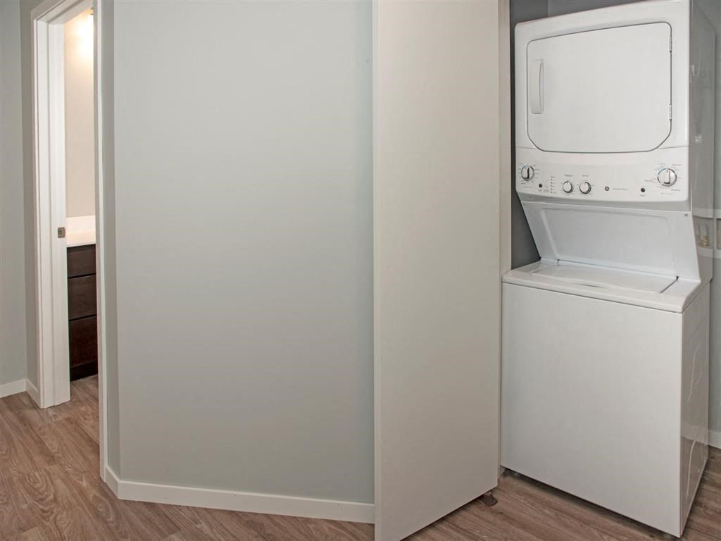 In-unit washer and dryer