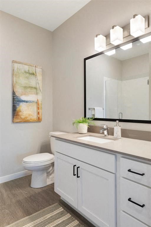 Bathroom with large vanity
