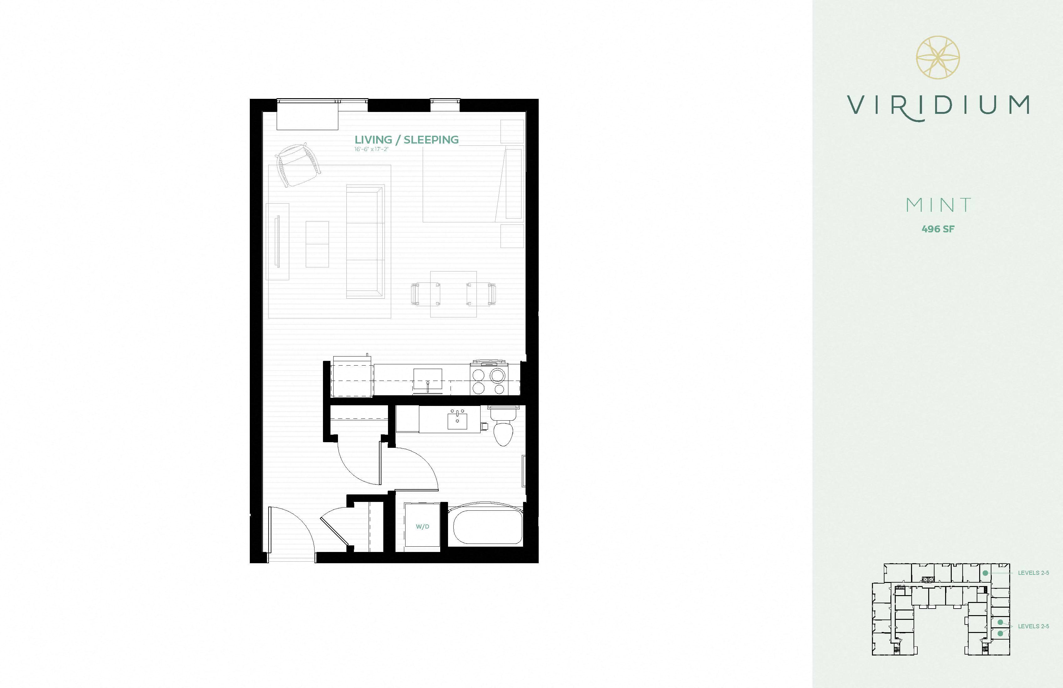 floor plan of mint