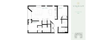 floor plan two bedroom