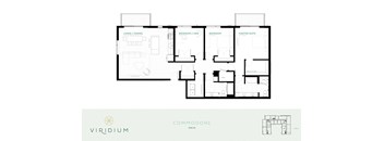 a floor plan of the condo