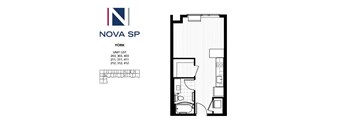 a floor plan of a bedroom apartment