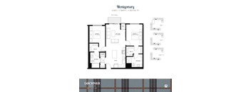 floor plan of the first level of the apartment