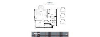 the floor plan of the condo