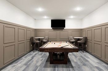 Game Room with Billiards Table