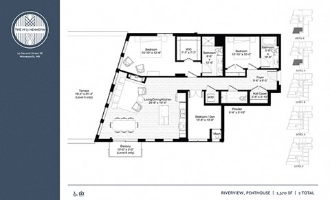 10 Second Street SE 1-3 Beds Apartment for Rent - Photo Gallery 123