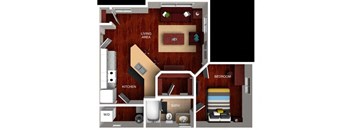 1 Bedroom 1 Bathroom Standard