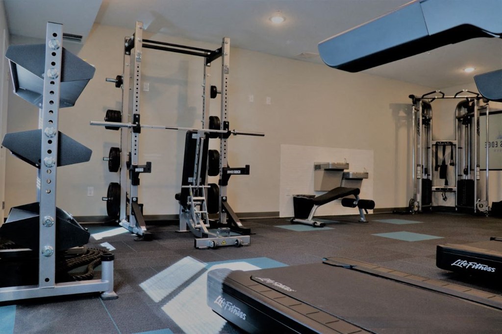 State Of The Art Fitness Center at Rivers Edge Apartments, Minnesota