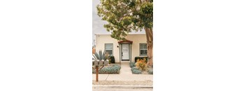 a house with a tree in front of it