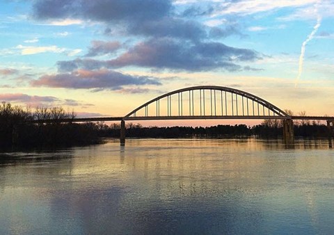 a large bridge over a body of water