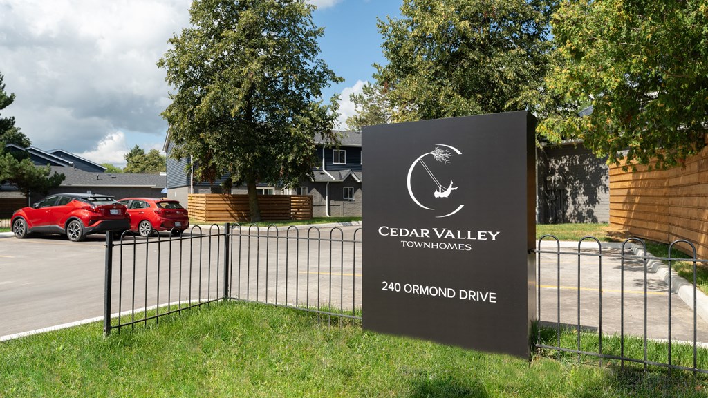 Entrance to Cedar Valley Towns