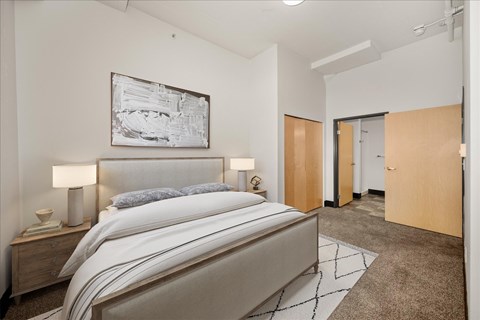 Staged Bedroom