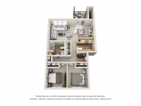 3724 N. Cook St. 1-4 Beds Apartment, Affordable for Rent - Photo Gallery 3