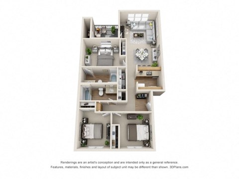 3724 N. Cook St. 1-4 Beds Apartment, Affordable for Rent - Photo Gallery 4