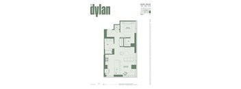 a floor plan of the apartments