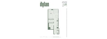 a floor plan of the apartments