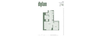 a floor plan of the apartments