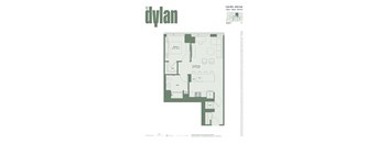 a floor plan of the condo