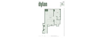 a floor plan of the apartments