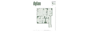 a floor plan of the apartments