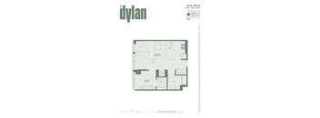 a floor plan of the apartments