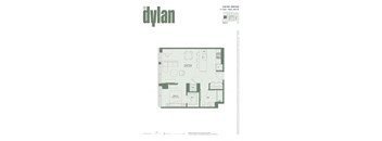 a floor plan of the apartments