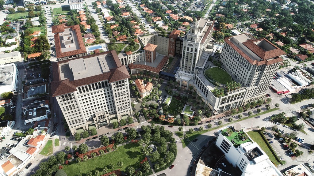 an aerial view of the city of durban