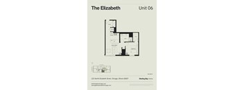 A floor plan for a home named The Elizabeth, Unit 06, is displayed.