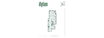 a floor plan of the apartments